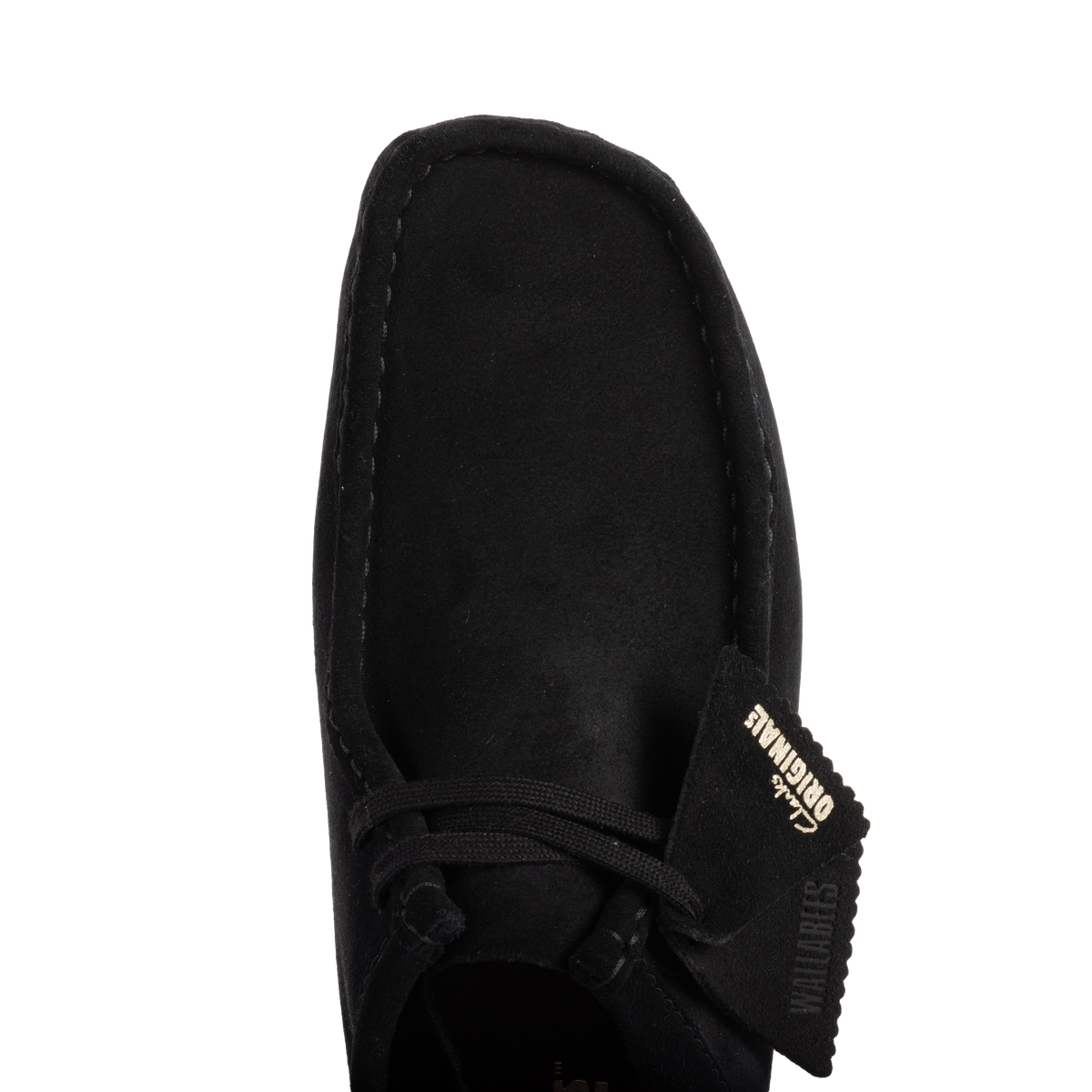 Clarks Originals Wallabee Black Suede 26188315