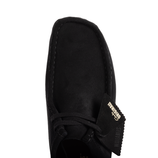 Clarks Originals Wallabee Black Suede 26188315