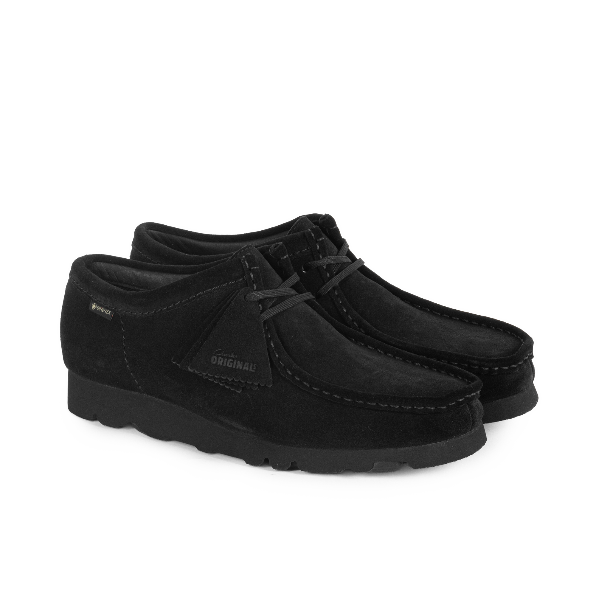 Clarks Originals Wallabee GTX Black Suede 26179251