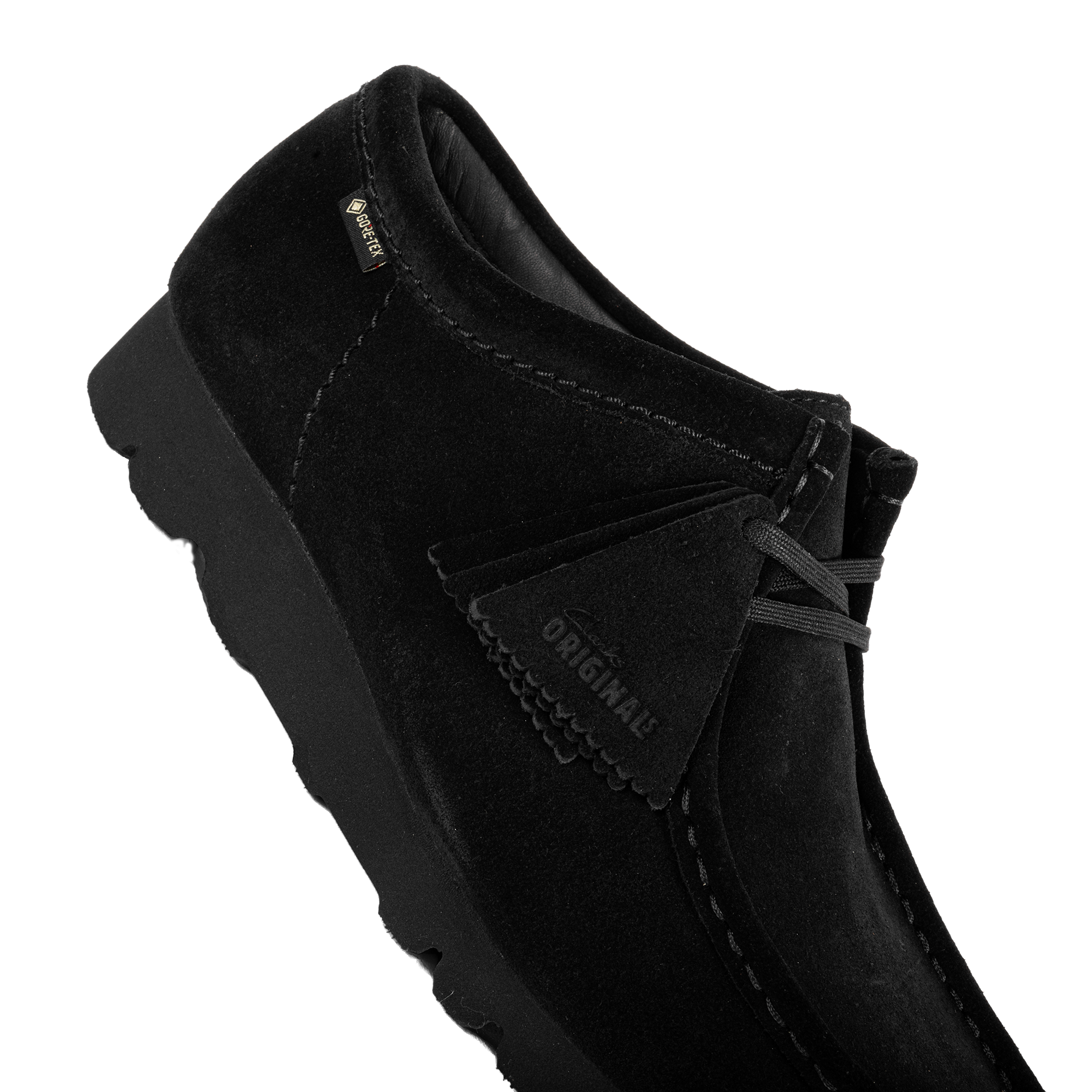 Clarks Originals Wallabee GTX Black Suede 26179251