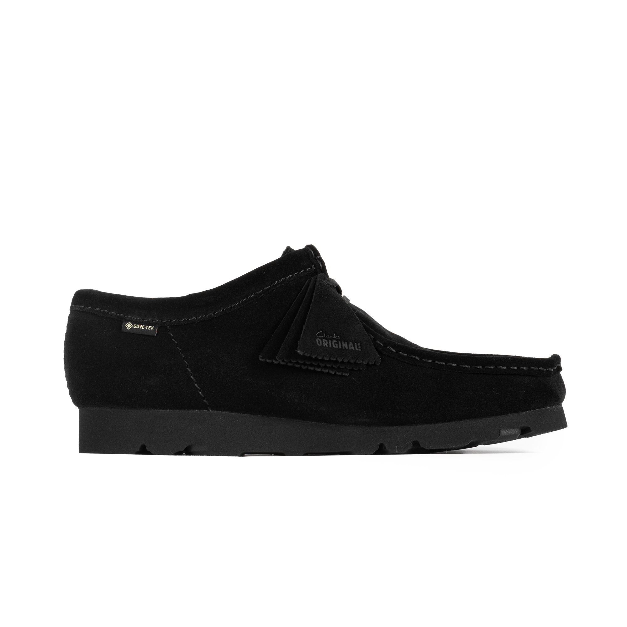 Clarks Originals Wallabee GTX Black Suede 26179251