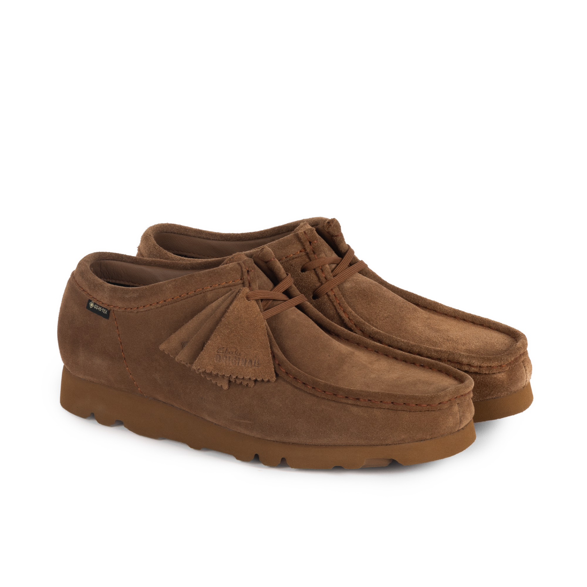 Clarks Originals Wallabee GTX Cola Suede 26185542