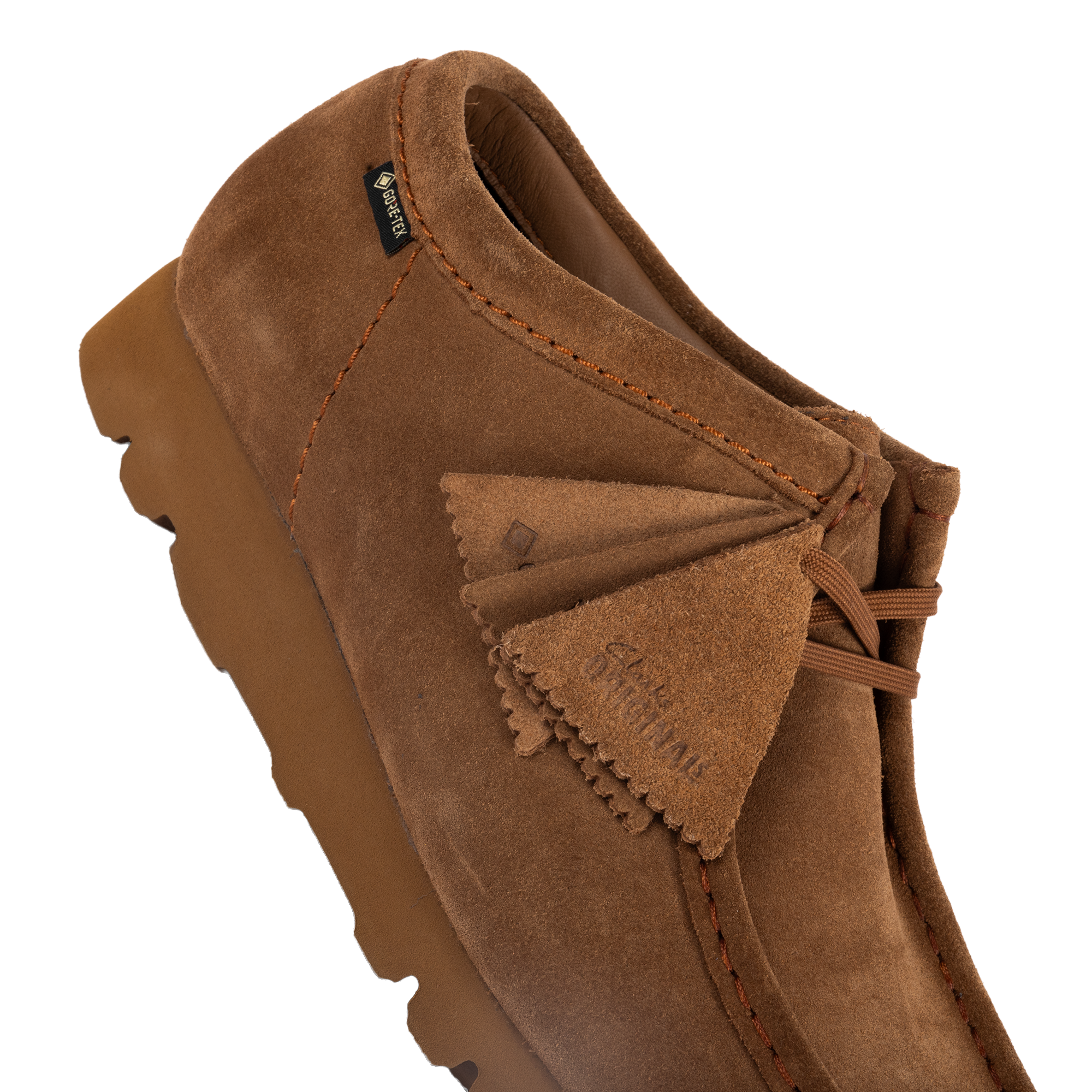 Clarks Originals Wallabee GTX Cola Suede 26185542