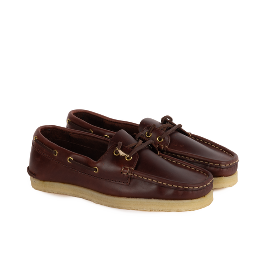 Clarks Originals Women's Godney Boat British Tan Leather 26185687