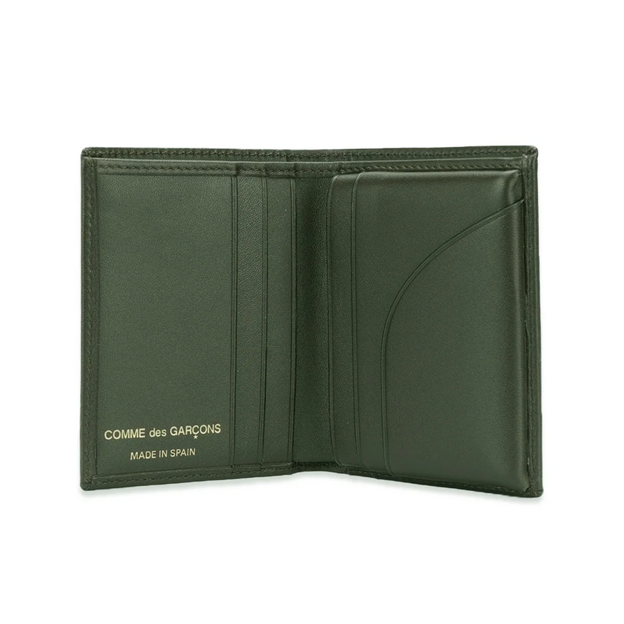 COMME des GARCONS WALLET Classic Group Bottle Green SA0641