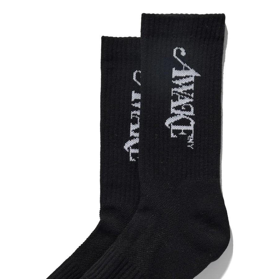 Awake NY Classic Logo Socks Black