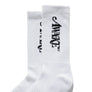 Awake NY Classic Logo Socks White