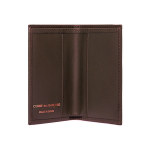 COMME des GARCONS WALLET Classic No Zip Brown SA6400