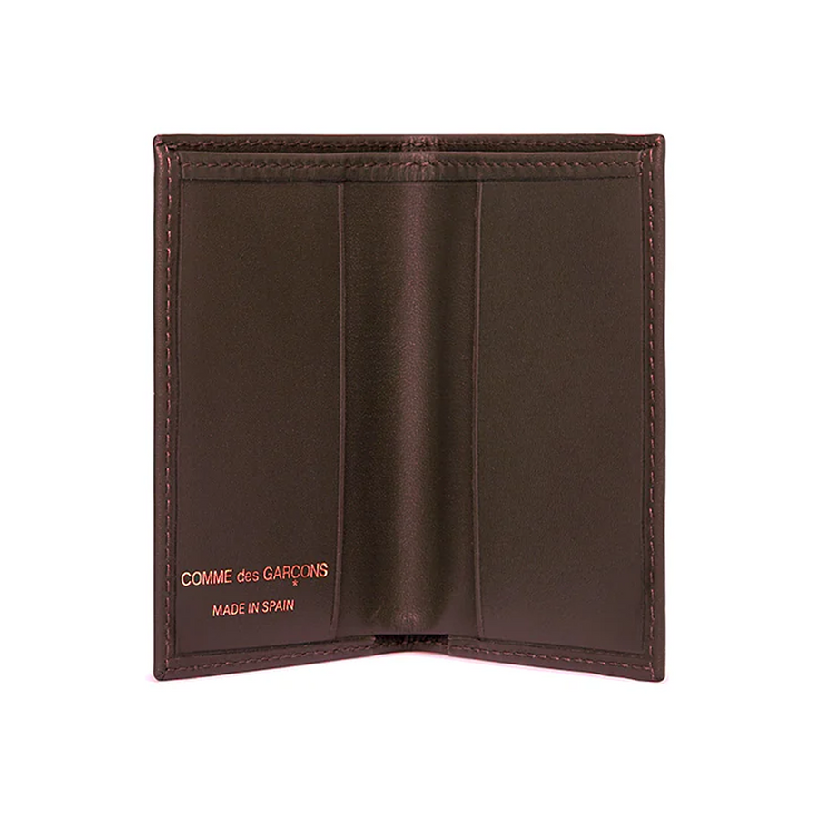 COMME des GARCONS WALLET Classic No Zip Brown SA6400