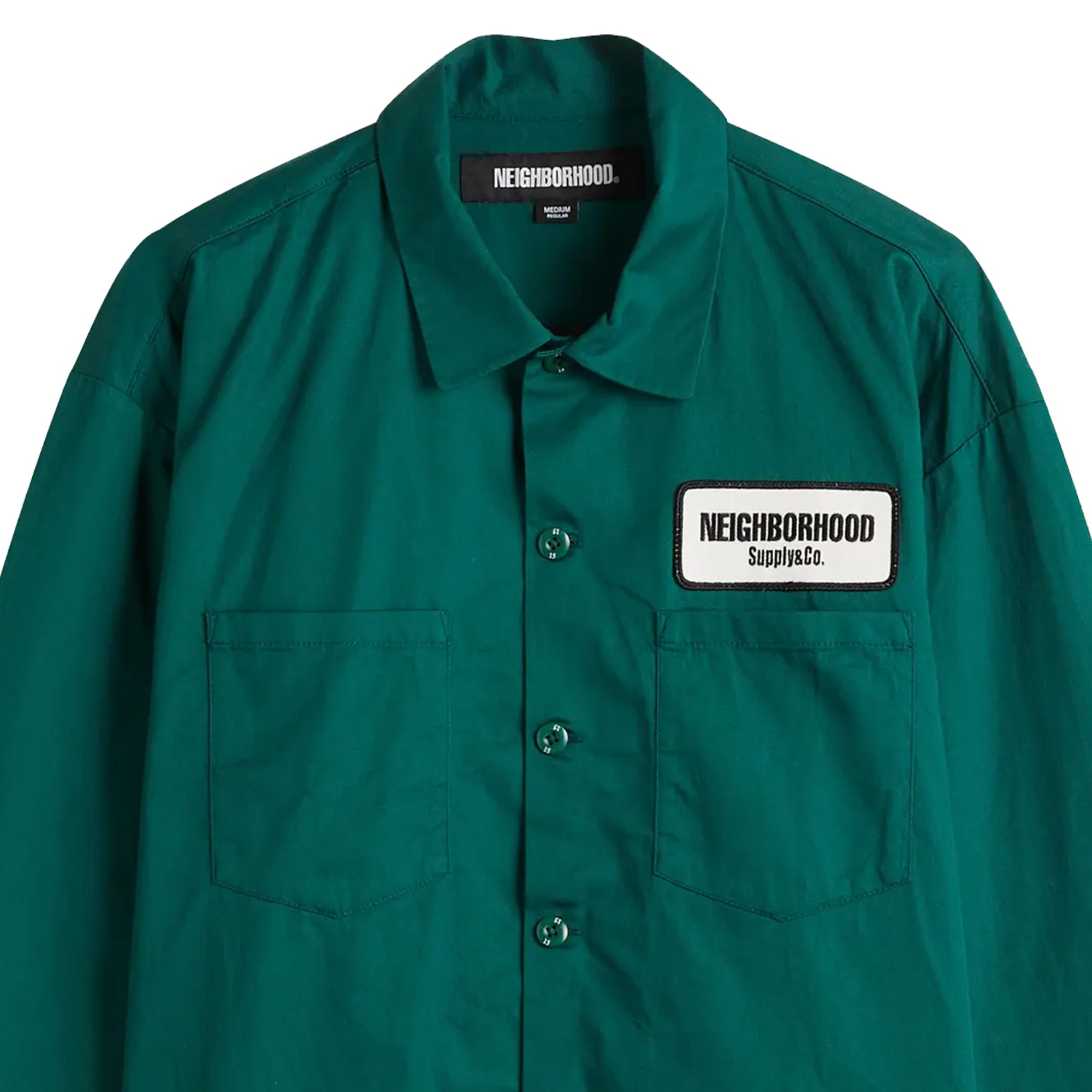 Neighborhood Classic Work Shirt 2 L/S Green