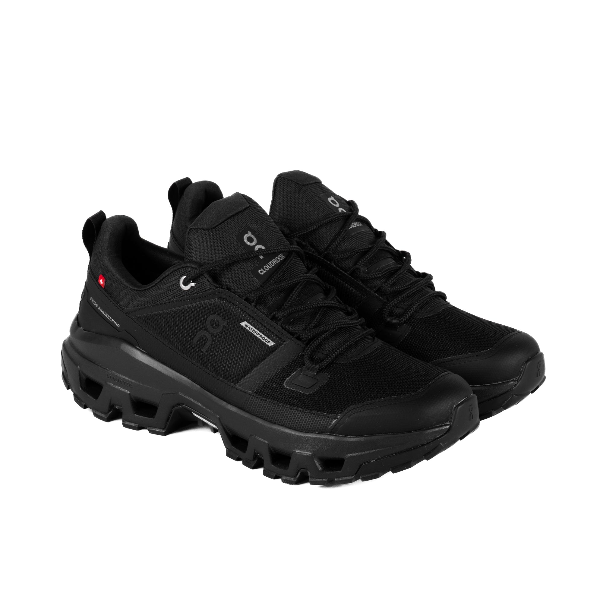On Cloudrock Low WP Black/Black