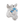 Collina Strada Baby Pony Ring Silver Sky Freckles