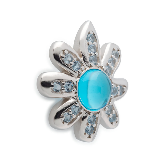 Collina Strada Camomile Earring Light Sapphire