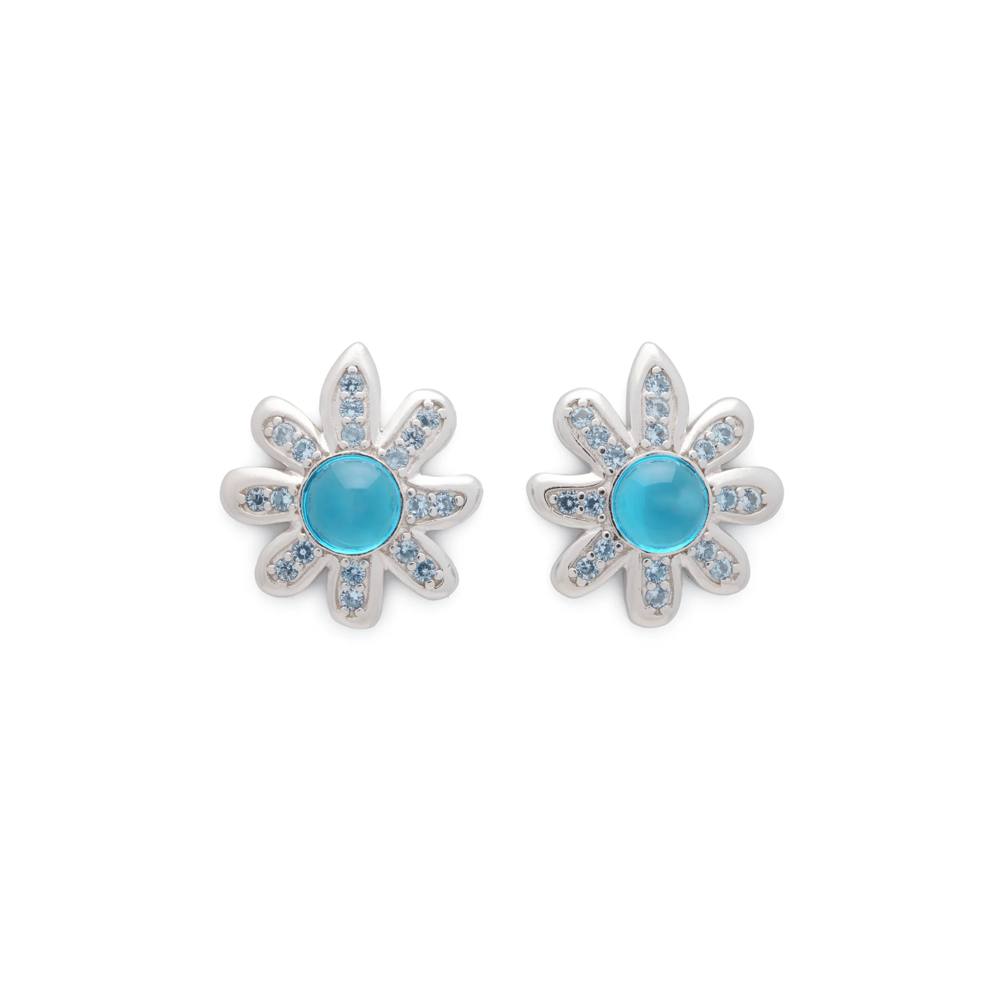 Collina Strada Camomile Earring Light Sapphire