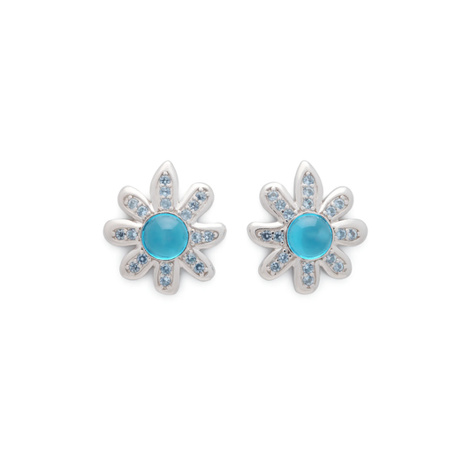 Collina Strada Camomile Earring Light Sapphire