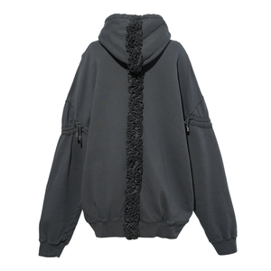 Collina Strada Charcoal Flower Burst Hoodie