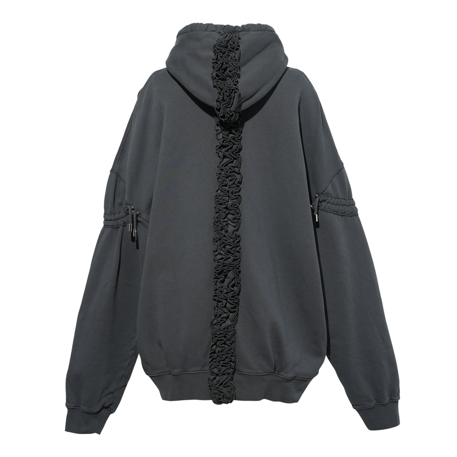 Collina Strada Charcoal Flower Burst Hoodie