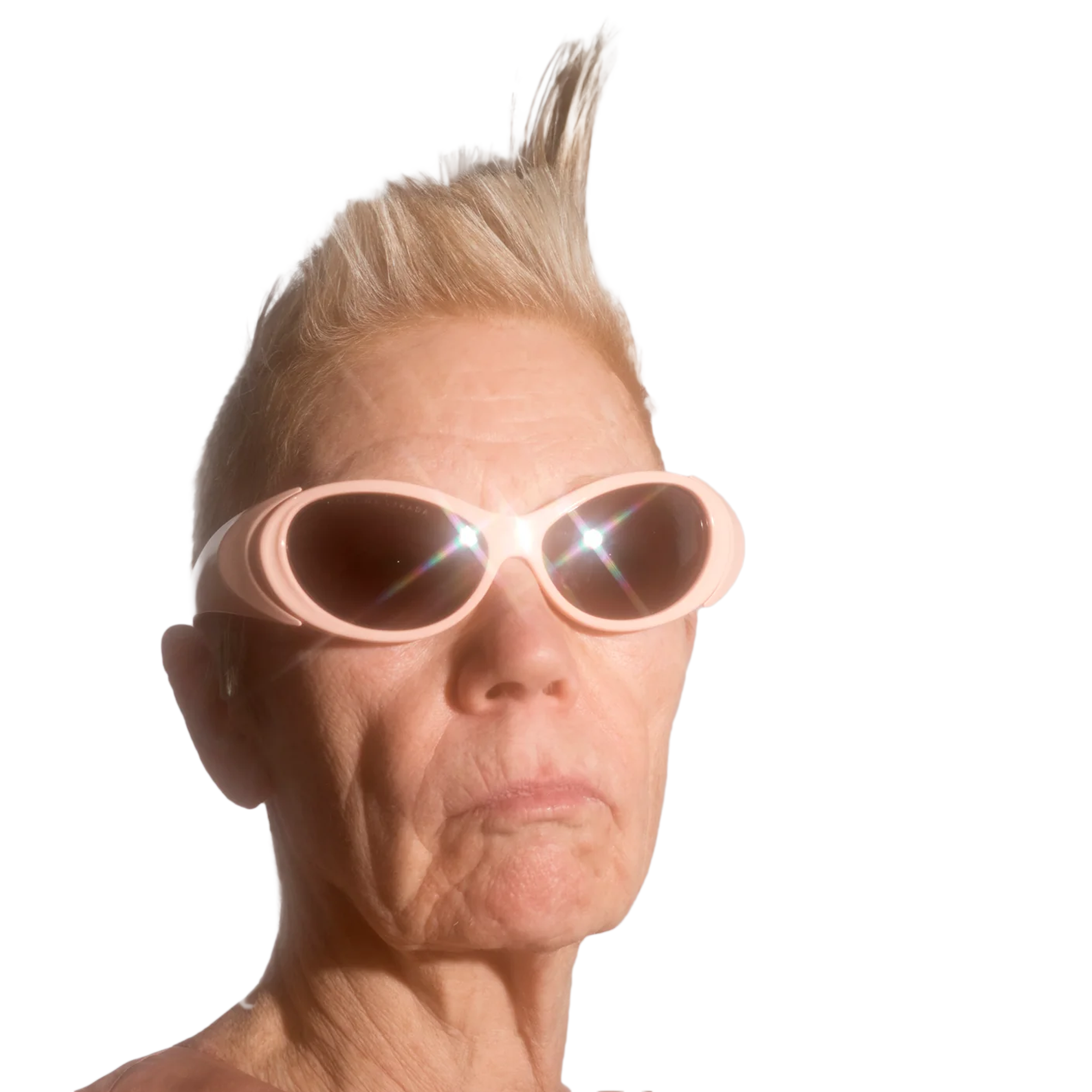 Collina Strada Cocoon Sunglasses Pink