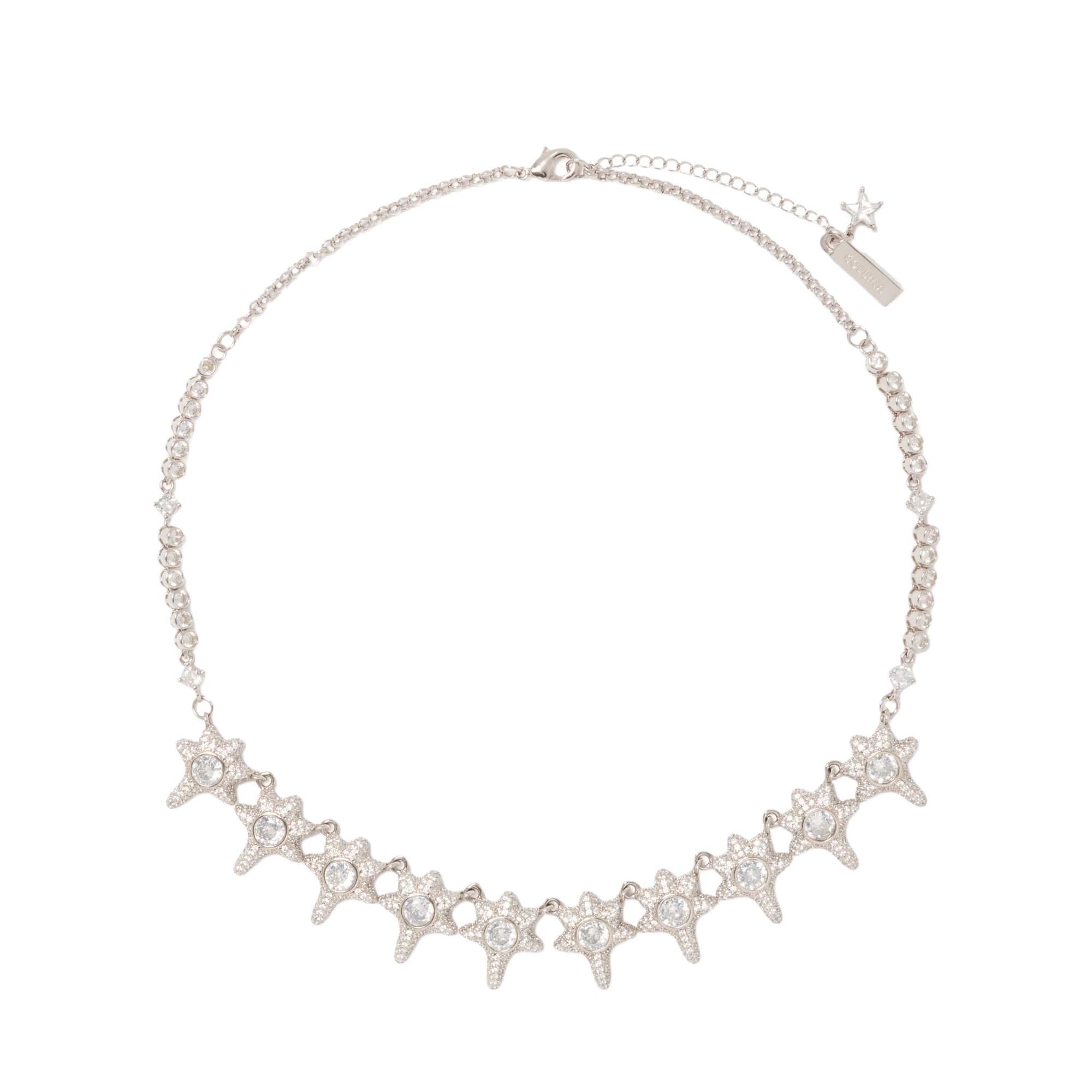 Collina Strada Coral Necklace Crystal Clear