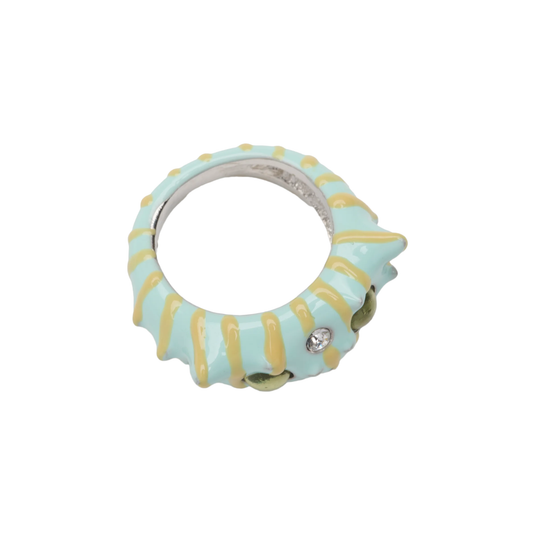 Collina Strada Demi Alien Ring Lemon Stripe