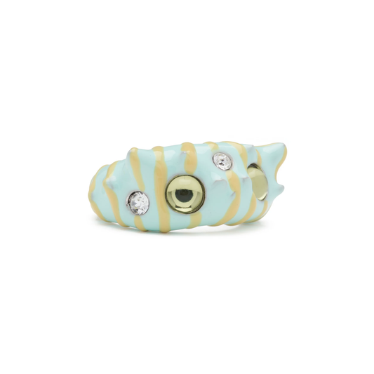 Collina Strada Demi Alien Ring Lemon Stripe