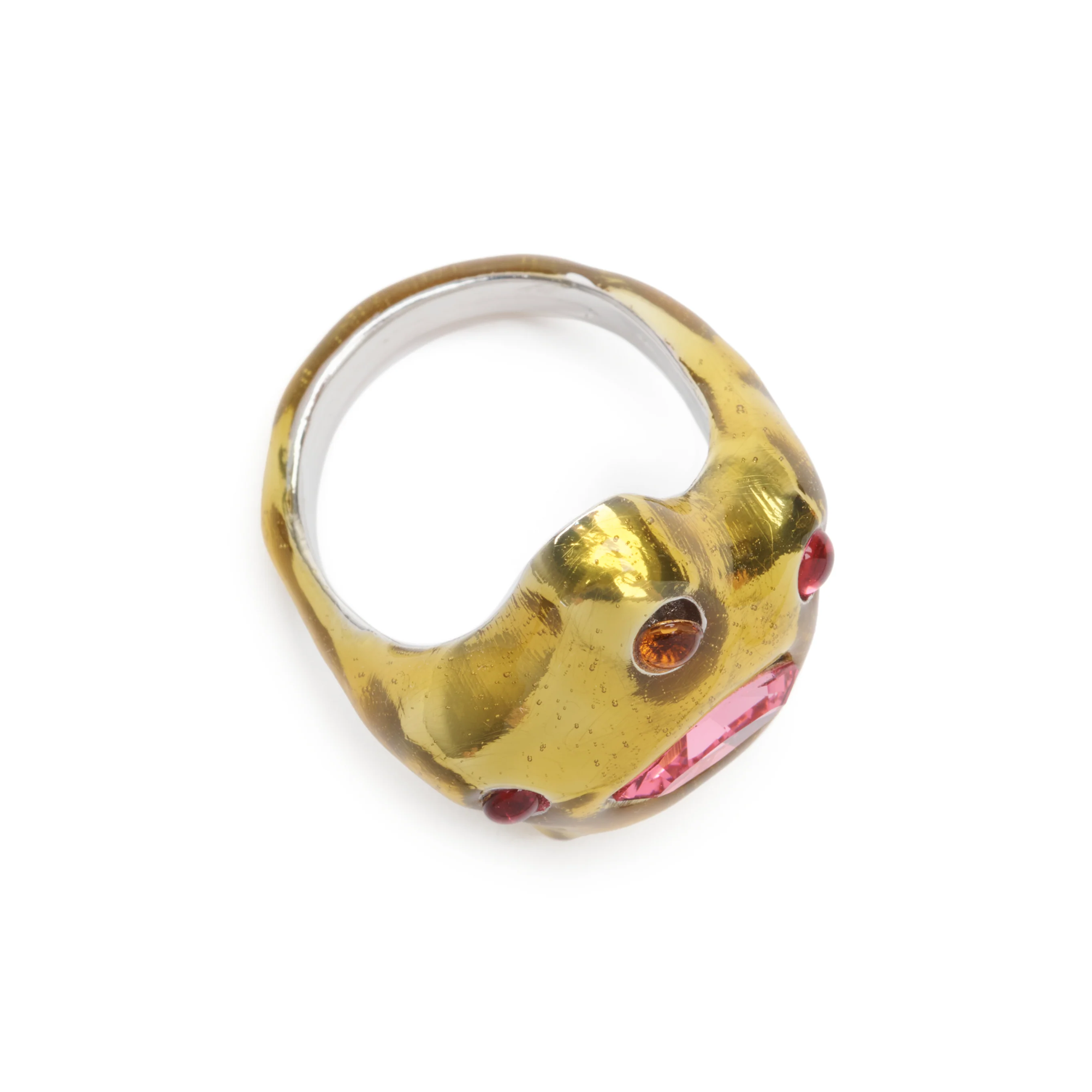 Collina Strada Demi Starlette Ring Lemon