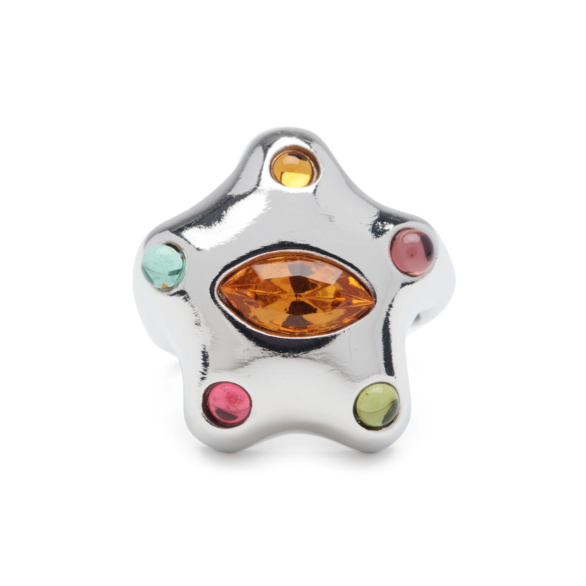 Collina Strada Demi Starlette Ring Silver Multi