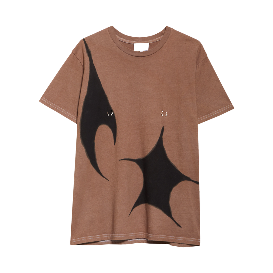 Collina Strada Earth Starburst Pierced Tee