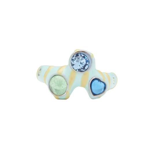 Collina Strada Florence Ring Lemon Stripe