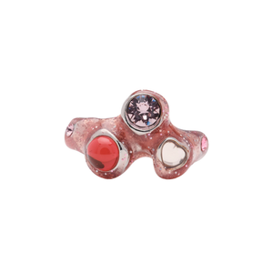 Collina Strada Florence Ring Light Pink Glitter