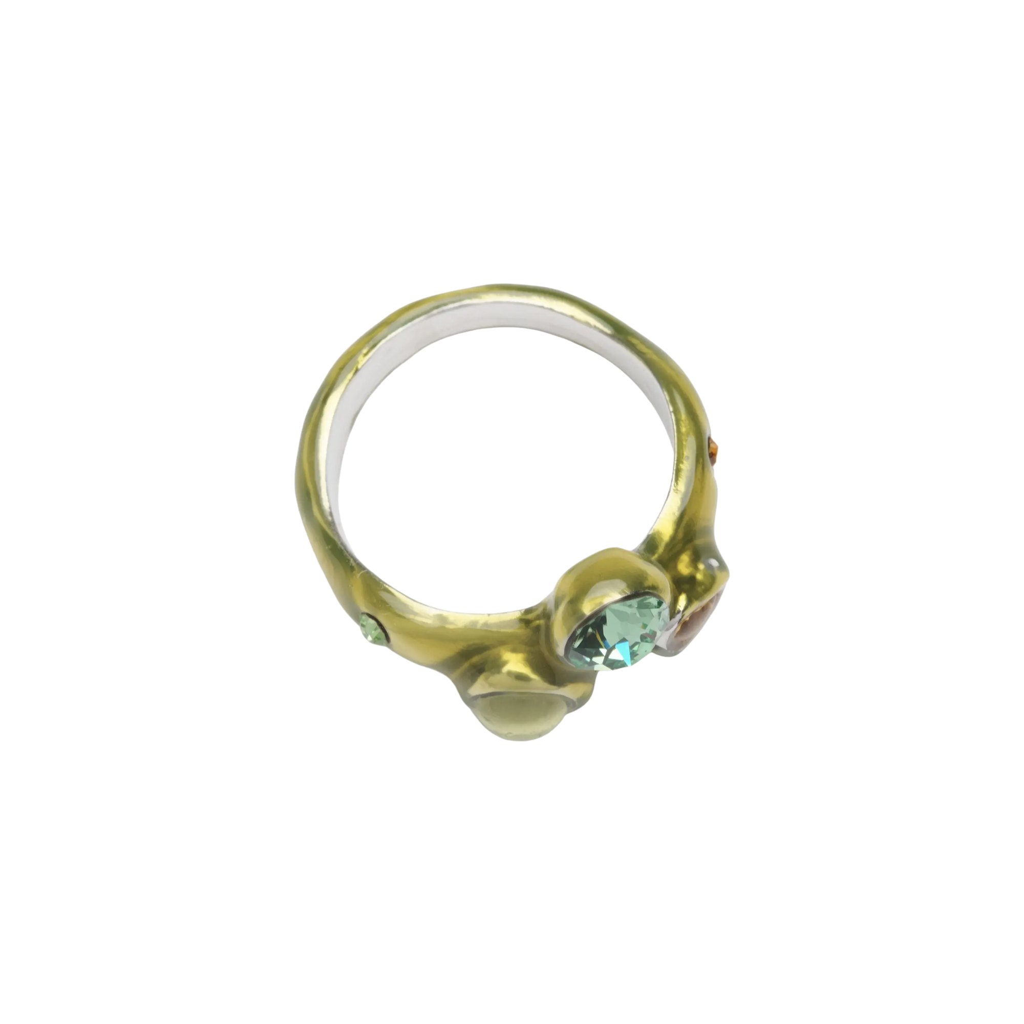Collina Strada Florence Ring Lime Multi