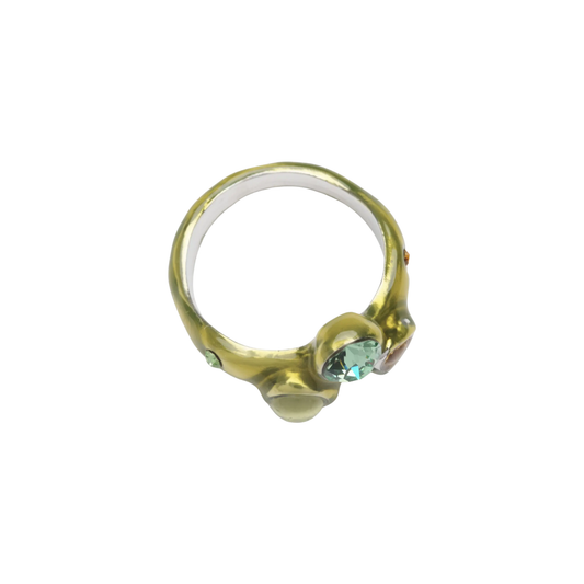 Collina Strada Florence Ring Lime Multi