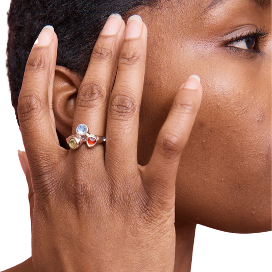 Collina Strada Florence Ring Silver Multi