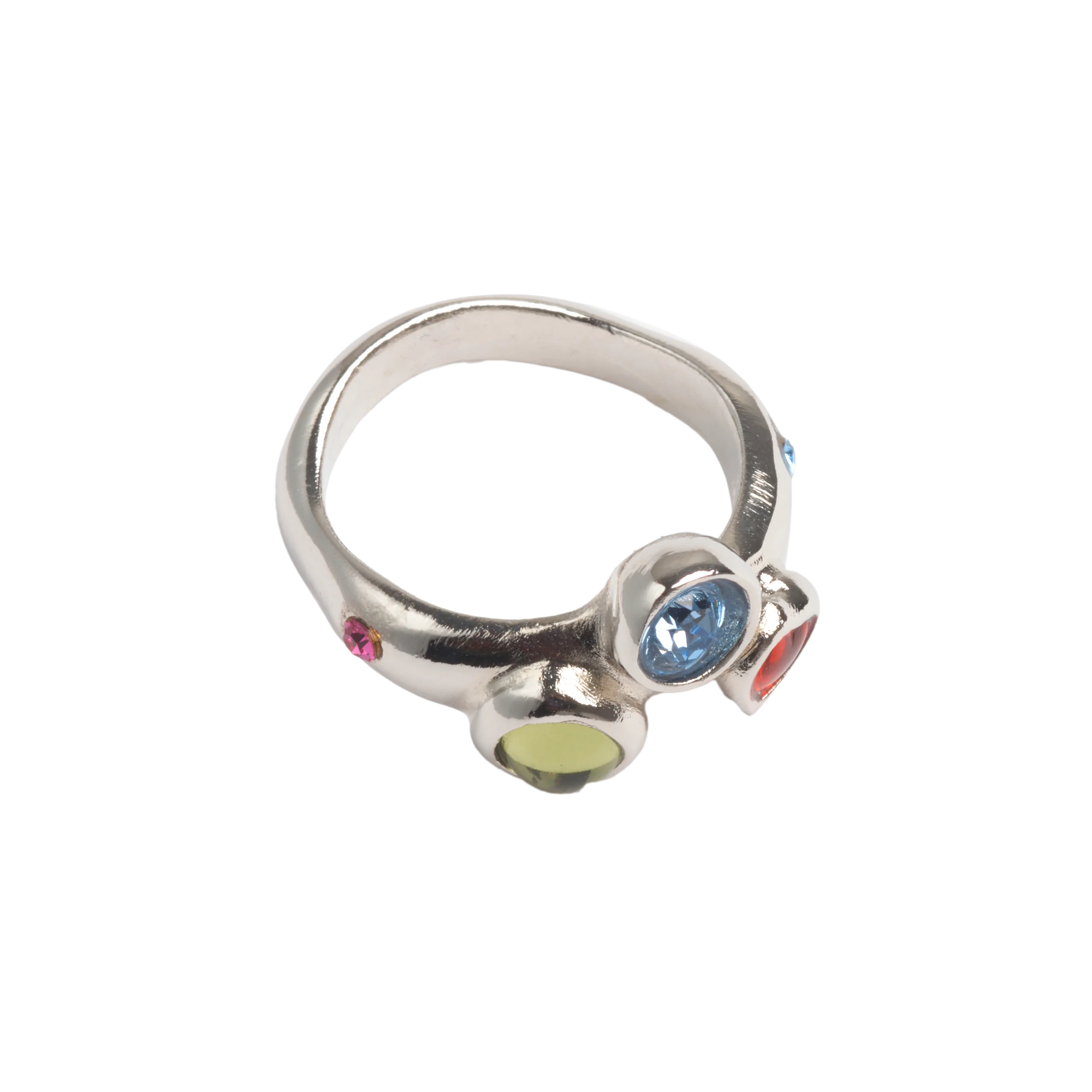 Collina Strada Florence Ring Silver Multi