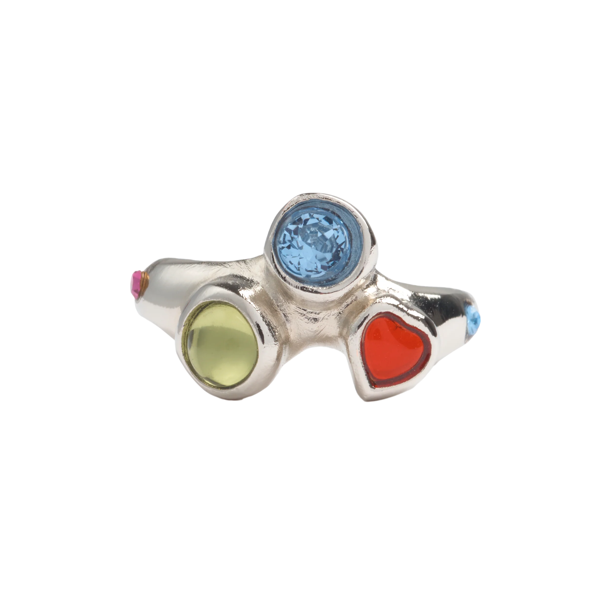 Collina Strada Florence Ring Silver Multi