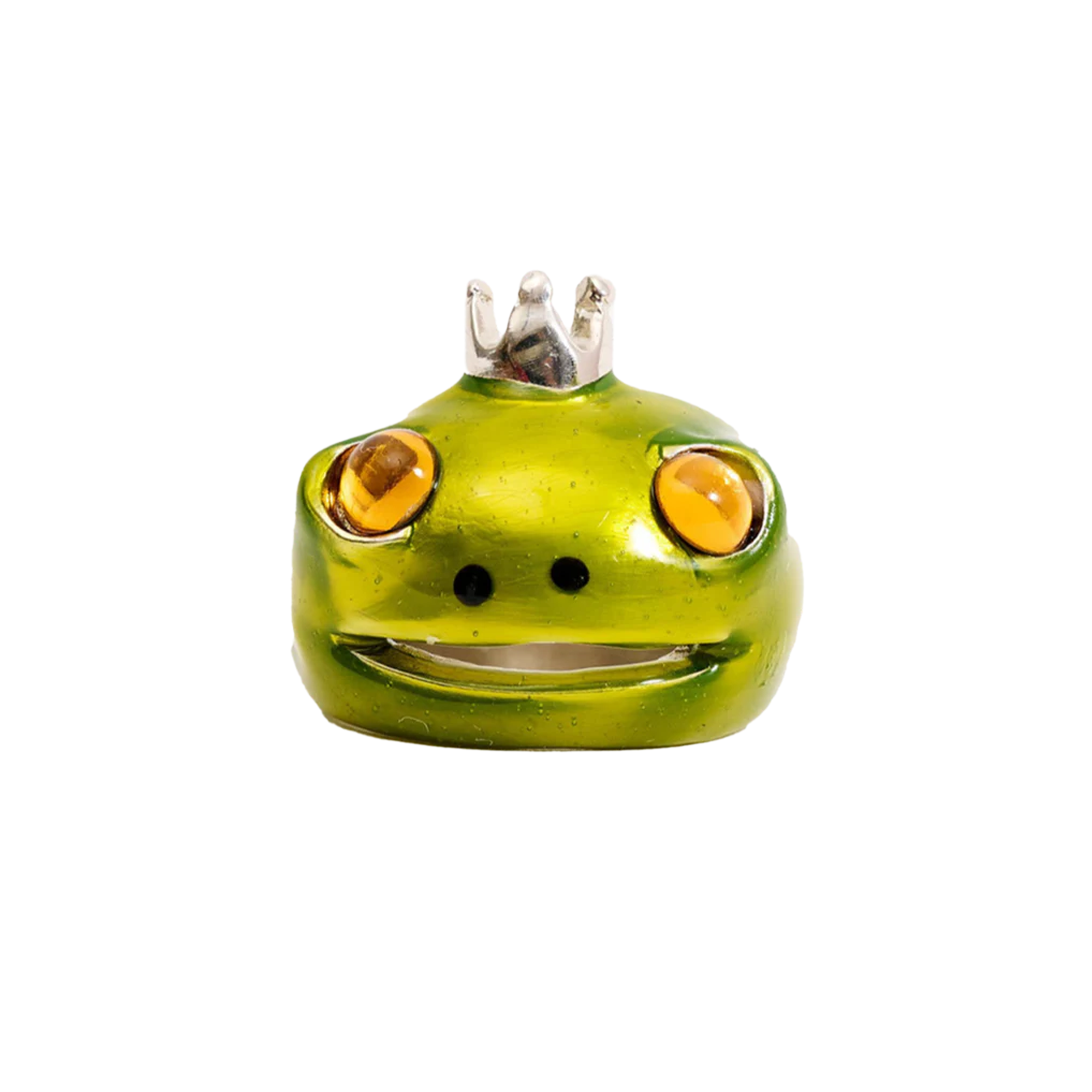 Collina Strada Frog Prince Ring Lime