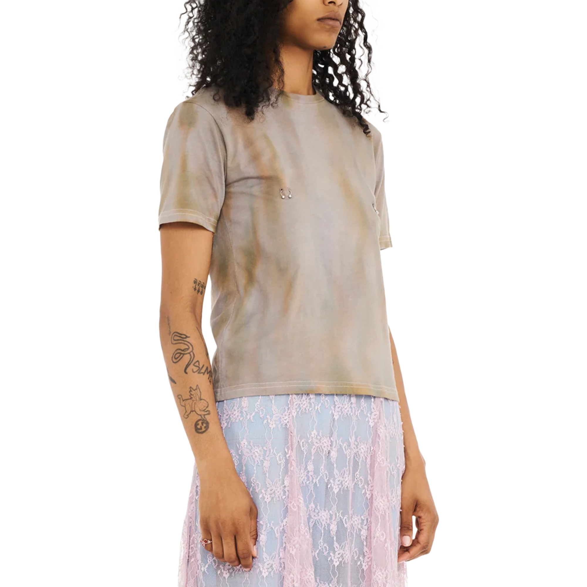 Collina Strada Pierced Tee Reishi Aurora