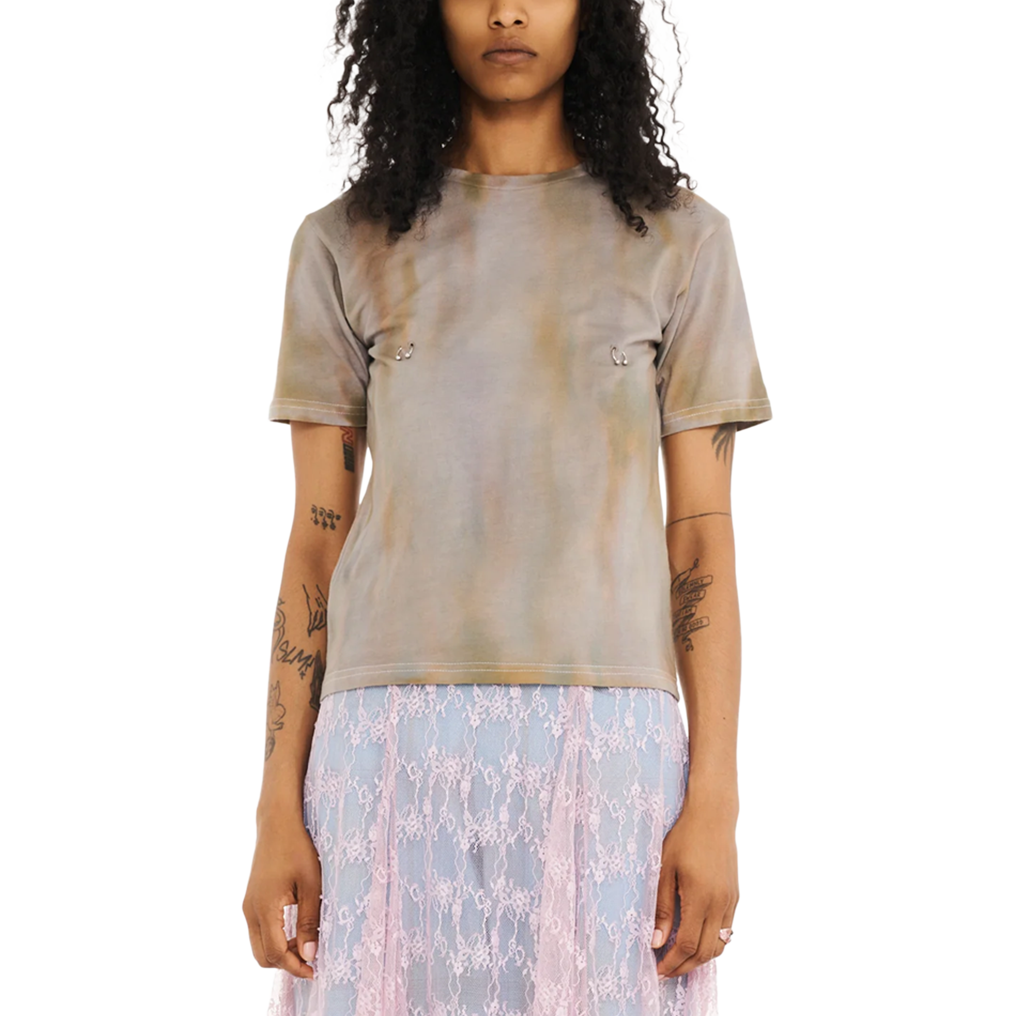 Collina Strada Pierced Tee Reishi Aurora