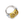 Collina Strada Rhino Baby Ring Silver Gold