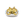 Collina Strada Rhino Baby Ring Silver Gold