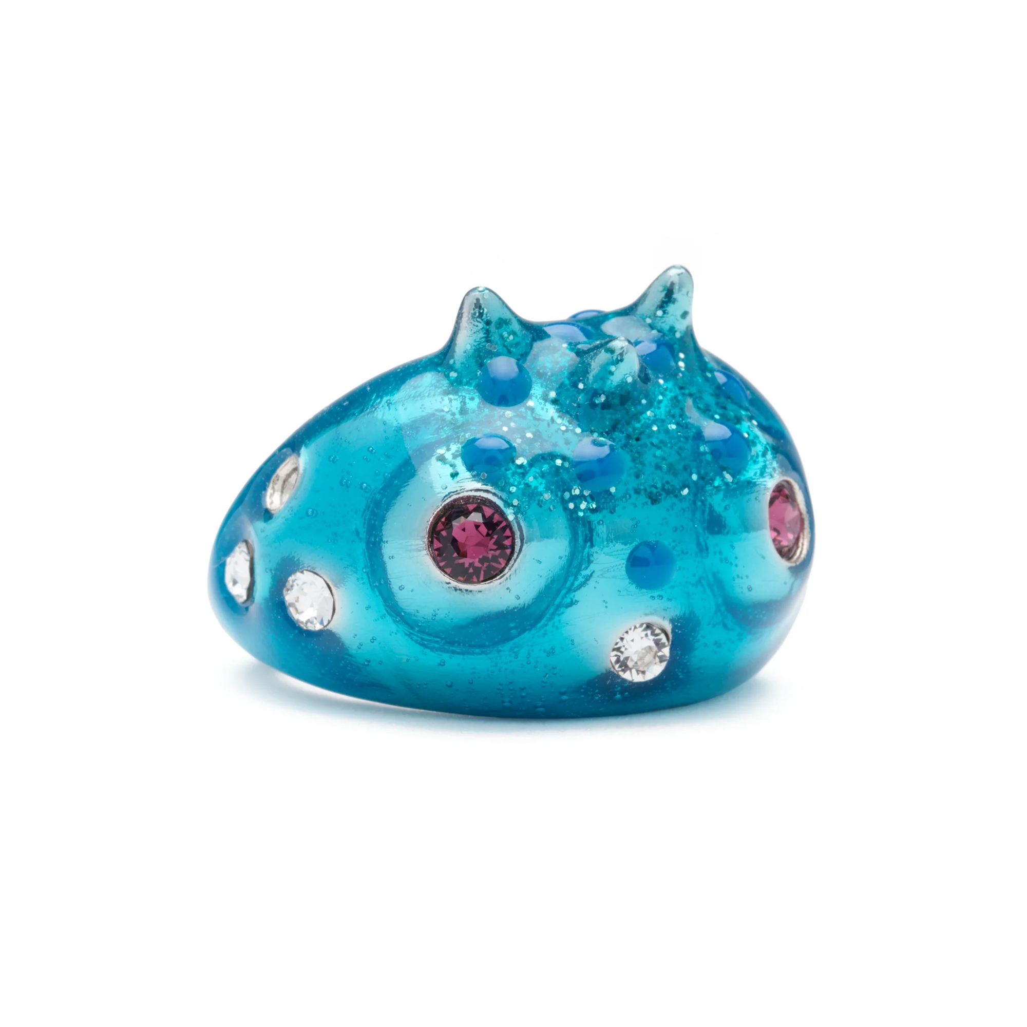 Collina Strada Rhino Baby Ring Turquoise