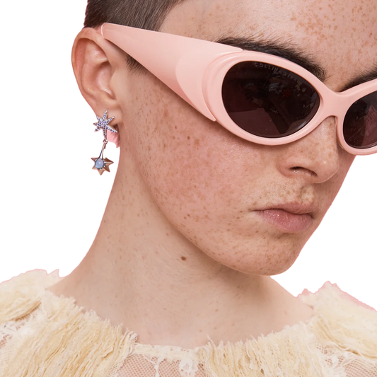 Collina Strada Star Drop Earring Lavender