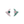 Collina Strada Trigon Studs Light Pink-Emerald