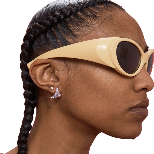 Collina Strada Trigon Studs Olivine