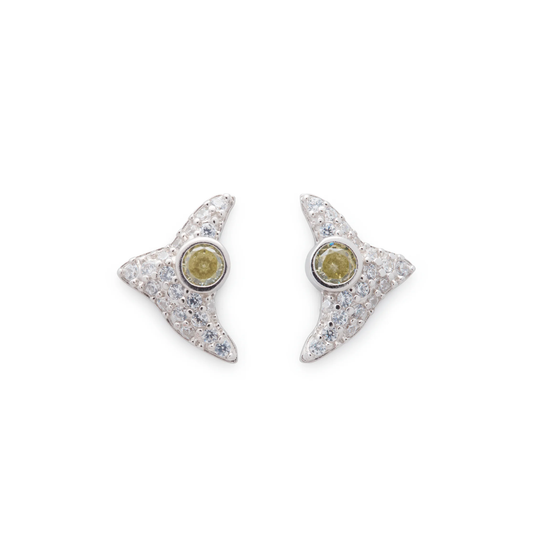 Collina Strada Trigon Studs Olivine