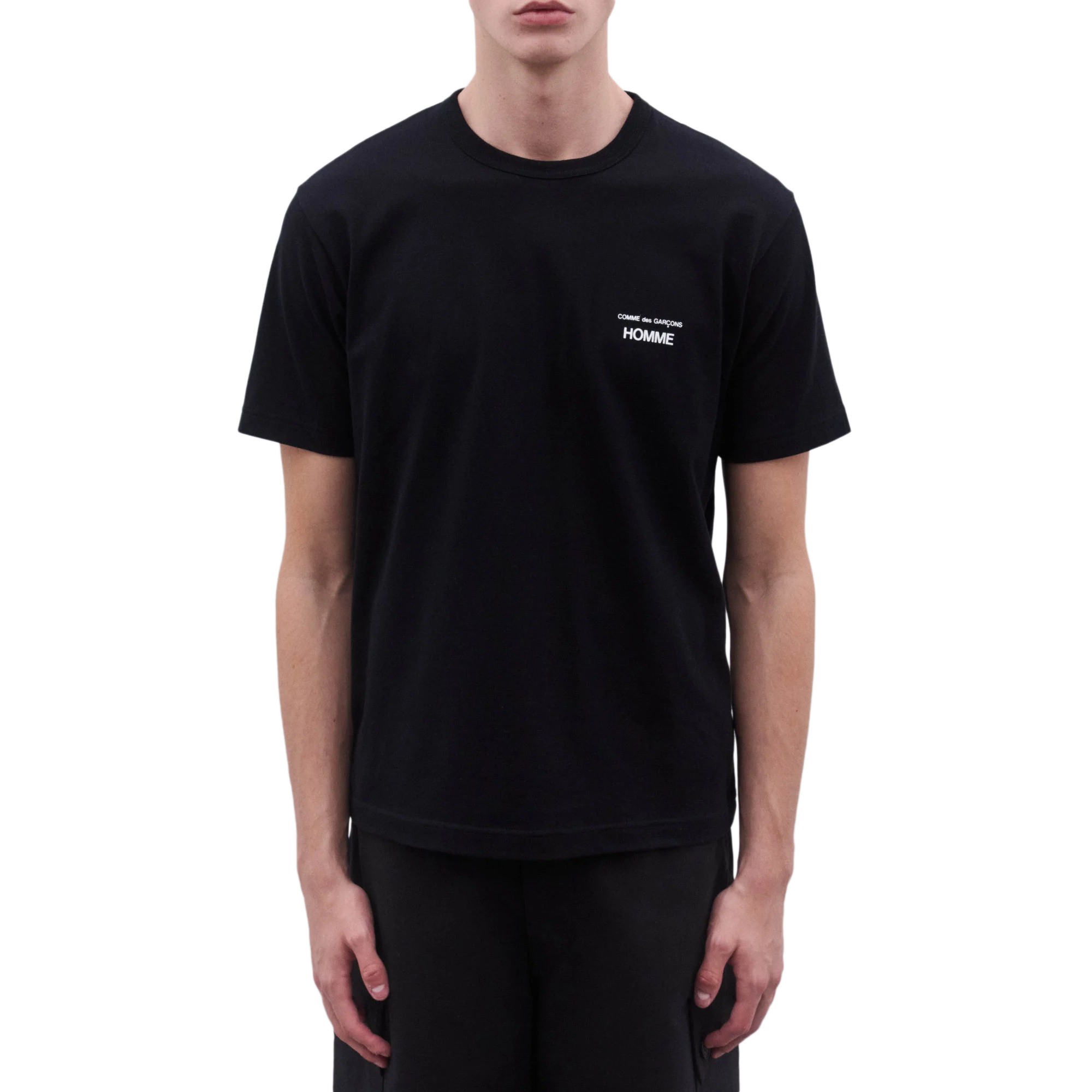 Comme Des Garcons Homme T-Shirt Black HQ-T101-051-1