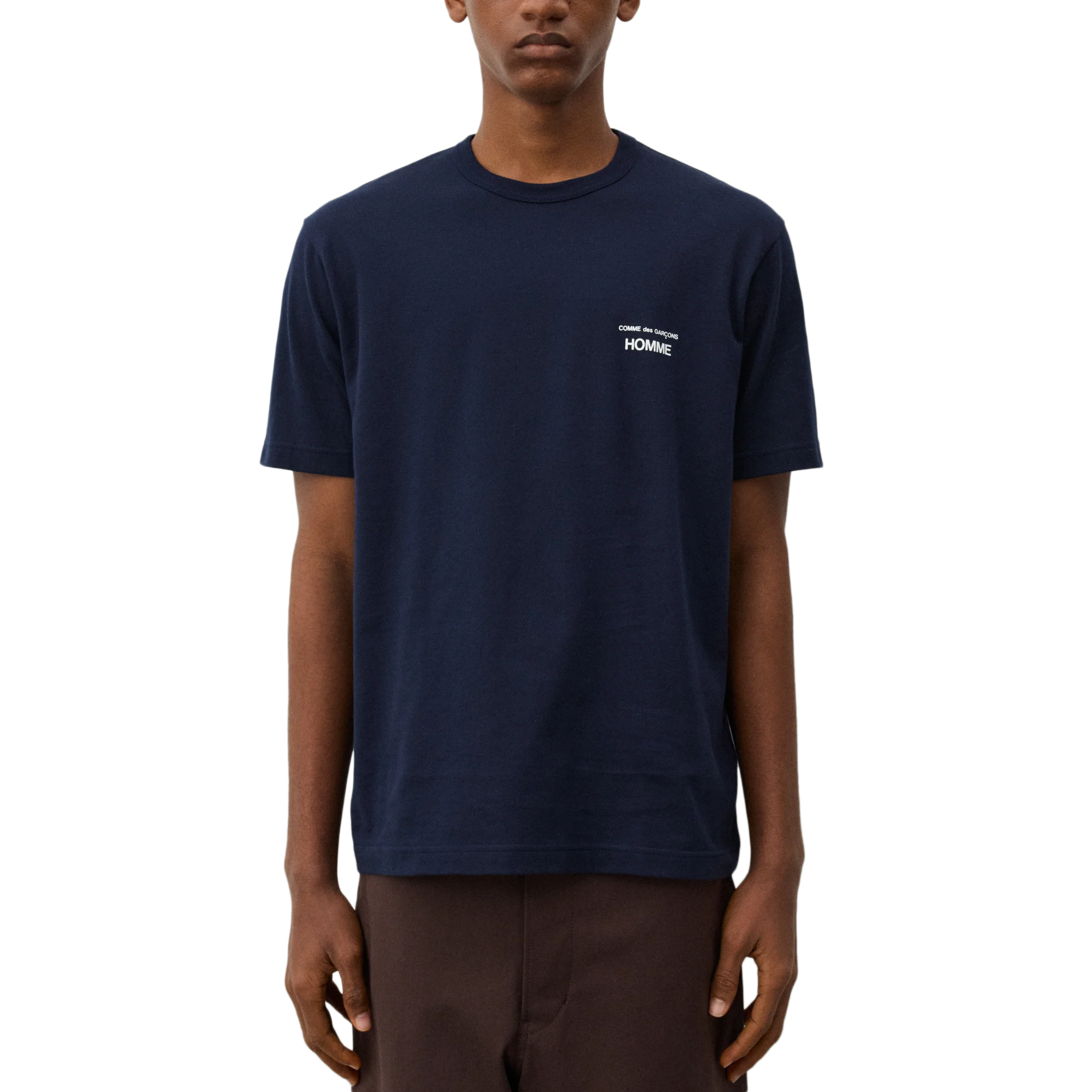 Comme Des Garcons Homme T-Shirt Navy HQ-T101-051-2
