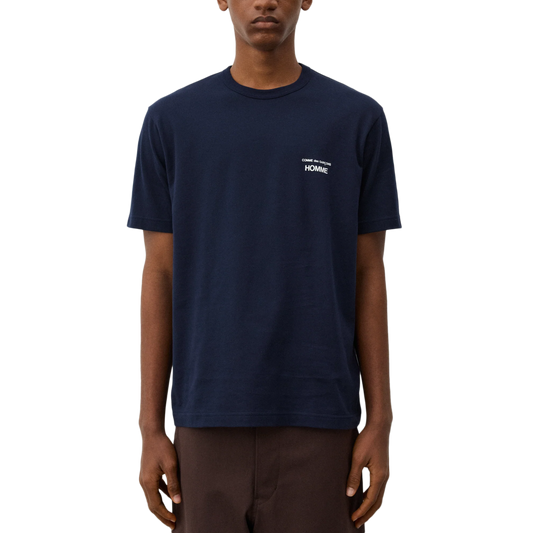 Comme Des Garcons Homme T-Shirt Navy HQ-T101-051-2