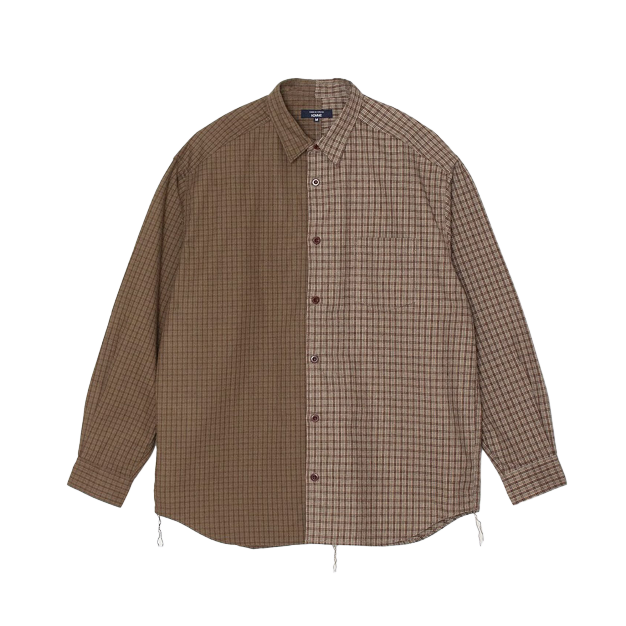 Comme des Garcons Homme Shirt HP-B021-051-2 Khaki/Brown