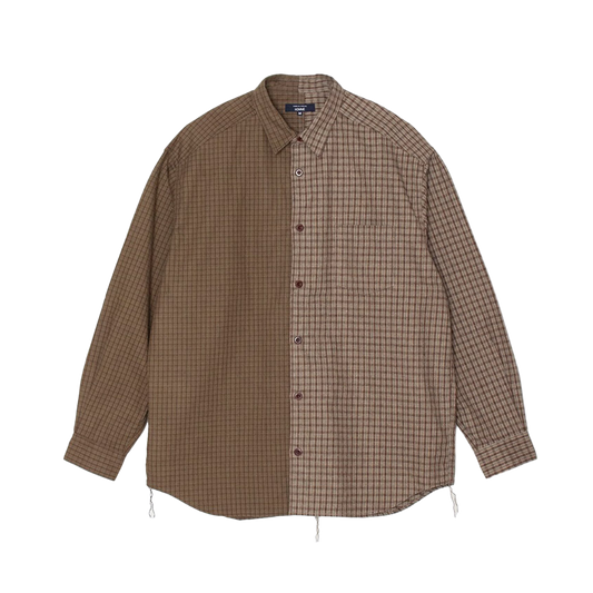 Comme des Garcons Homme Shirt HP-B021-051-2 Khaki/Brown